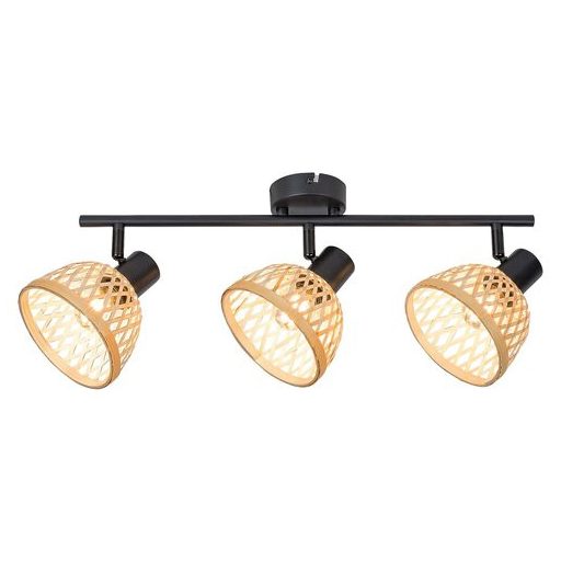 Rábalux Rattan Beltéri lámpa  E14 3x MAX 15 - RAB3135