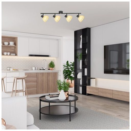 Rábalux Rattan Beltéri lámpa  E14 4x MAX 15 - RAB3136