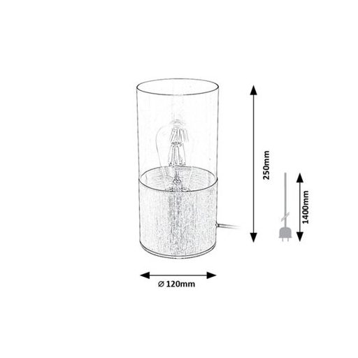 Rábalux Zelkova Beltéri lámpa  E27 1x MAX 40 - RAB3153