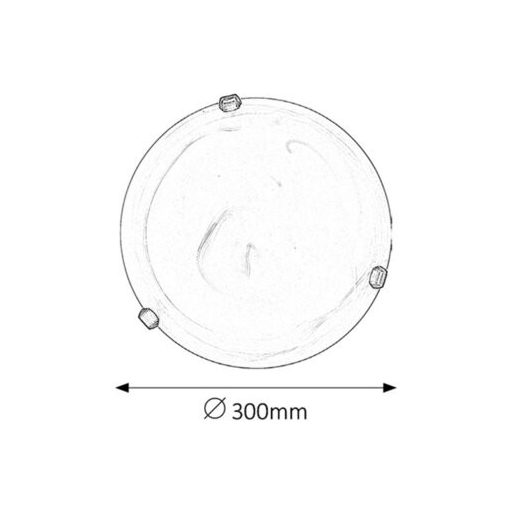 Rábalux Alabastro Beltéri lámpa  E27 1x MAX 60 - RAB3203