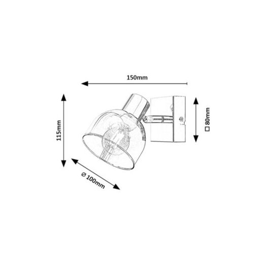 Rábalux Tarien Beltéri lámpa  E14 1x MAX 40 - RAB3248
