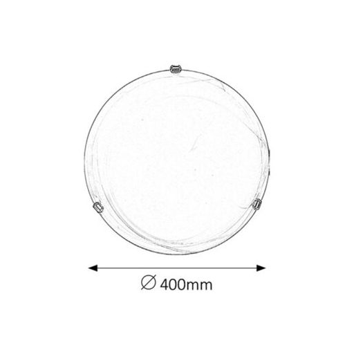 Rábalux Alabastro Beltéri lámpa  E27 2x MAX 60 - RAB3302