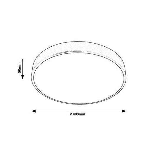 Rábalux Tesia Beltéri lámpa meleg fehér LED 36 - RAB3314