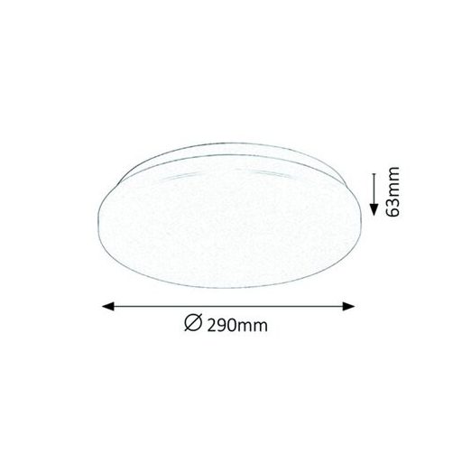 Rábalux Rob Beltéri lámpa meleg fehér LED 20 - RAB3338