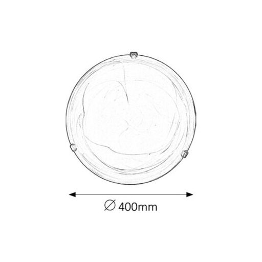 Rábalux Alabastro Beltéri lámpa  E27 2x MAX 60 - RAB3353