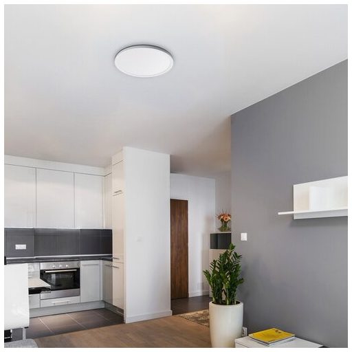 Rábalux Pavel Ráépíthető és Beépíthető lámpa LED Ø420mm 22W 3 lépéses falikapcsolós dimmelés, backlight effekt 4000K IP20 fehér RAB3428