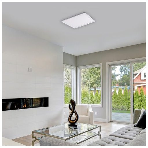 Rábalux Pavel Ráépíthető és Beépíthető lámpa LED 420x420mm 22W 3 lépéses falikapcsolós dimmelés, backlight effekt 4000K IP20 fehér RAB3430