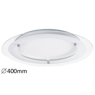   Rábalux Lorna Ráépíthető és Beépíthető lámpa LED Ø400mm 18W backlight effekt 4000K IP20 fehér RAB3487