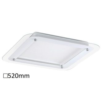  Rábalux Lorna Ráépíthető és Beépíthető lámpa LED 520x520mm 22W backlight effekt 4000K IP20 fehér RAB3490