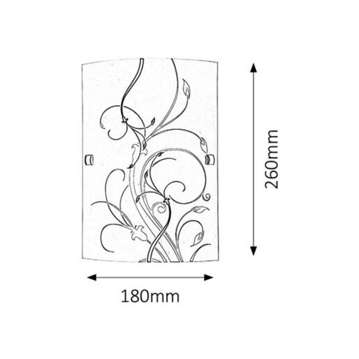 Rábalux Elina Beltéri lámpa  E27 1x MAX 60 - RAB3691