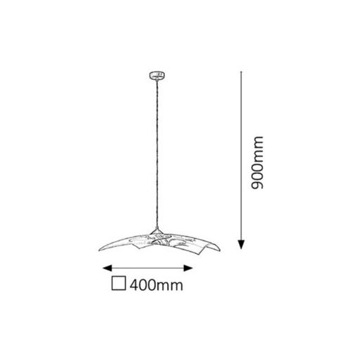 Rábalux Elina Beltéri lámpa  E27 1x MAX 60 - RAB3694