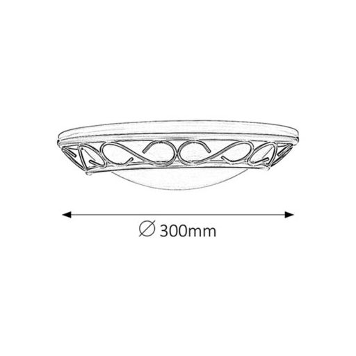Rábalux Athen Beltéri lámpa  E14 1x MAX 60 - RAB3721