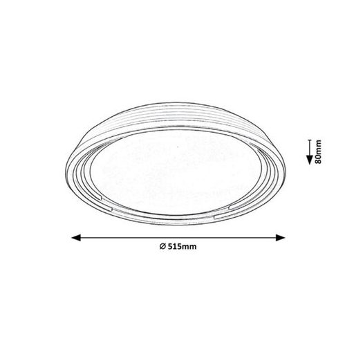 Rábalux Valter Beltéri lámpa meleg fehér LED 36 - RAB3750