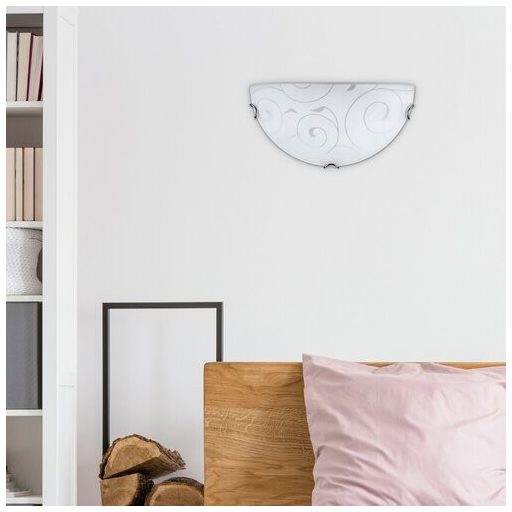 Rábalux Harmony Lux Fali lámpa E27 1x MAX 60W IP20 króm köröm RAB3851