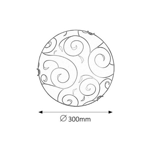 Rábalux Harmony Lux Beltéri lámpa  E27 1x MAX 60 - RAB3852