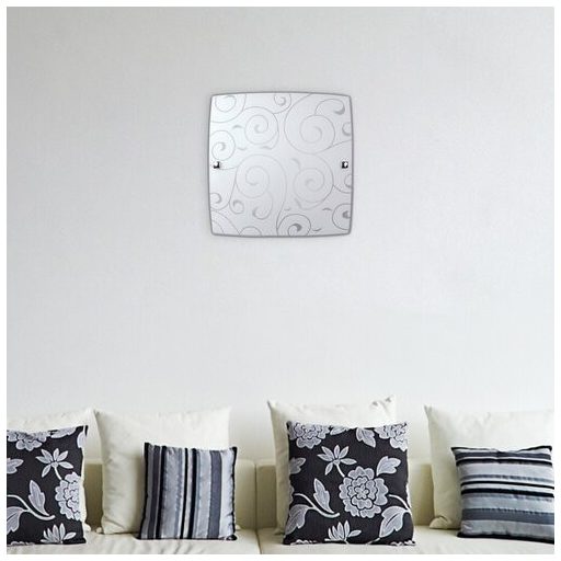 Rábalux Harmony Lux Mennyezeti lámpa E27 1x MAX 60W IP20 fehér mintás RAB3854