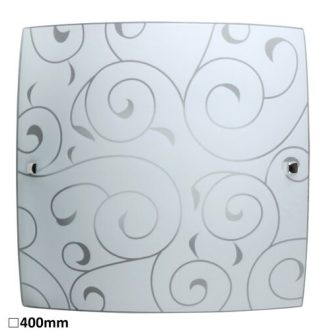   Rábalux Harmony Lux Mennyezeti lámpa E27 2x MAX 60W IP20 fehér mintás RAB3855