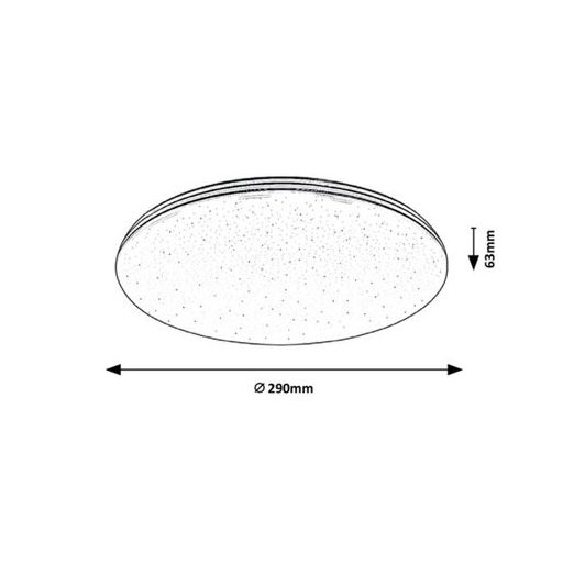 Rábalux Toma Beltéri lámpa természetes fehér LED 20 - RAB3874