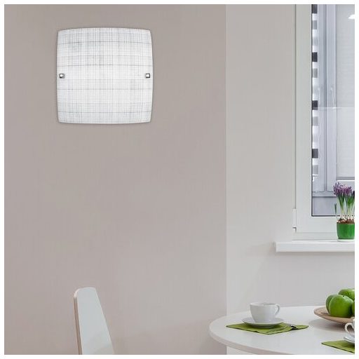 Rábalux Scottie Mennyezeti lámpa E27 1x MAX 60W IP20 fehér mintás RAB3888