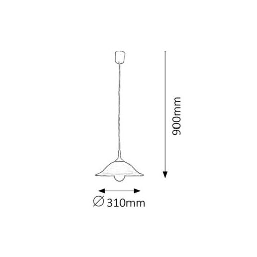 Rábalux Alabastro Függeszték E27 1x MAX 60W IP20 fehér alabástrom üveg RAB3905