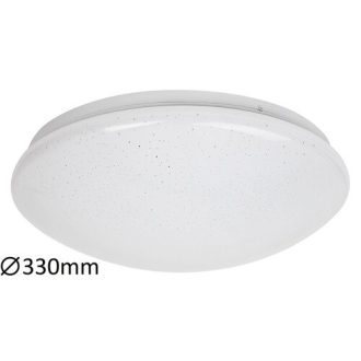   Rábalux Lucas Mennyezeti lámpa LED 18W csillogó effekt 4000K IP20 fehér RAB3937