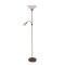 Rábalux Pearl classic Állólámpa E27 G45 1x MAX 60W + E14 1x MAX 40W vezetékes kapcsolóval IP20 bronz RAB4019