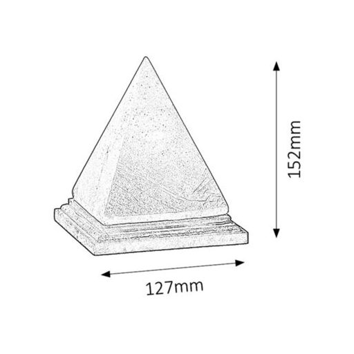 Rábalux Vesuvius Beltéri lámpa meleg fehér E14 1x MAX 15 - RAB4096