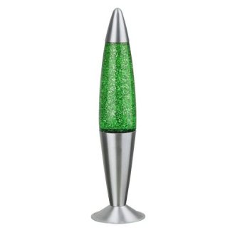   Rábalux Glitter Dekor lámpa E14 G45 1x MAX 25W vezetékes kapcsolóval IP20 zöld RAB4113