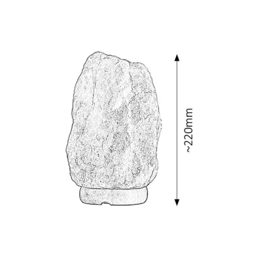Rábalux Rock Beltéri lámpa meleg fehér E14 1x MAX 15 - RAB4127