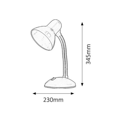 Rábalux Dylan Beltéri lámpa  E27 1x MAX 40 - RAB4170