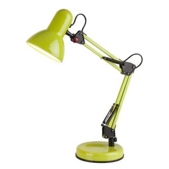   Rábalux Samson Asztali lámpa E27 1x MAX 60W vezetékes kapcsolóval - IP20 zöld RAB4178