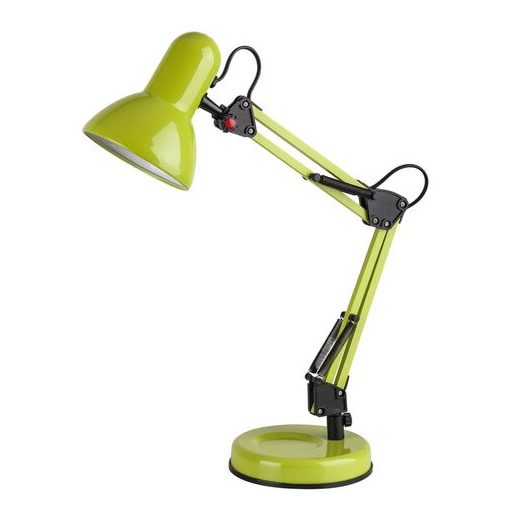 Rábalux Samson Asztali lámpa E27 1x MAX 60W vezetékes kapcsolóval - IP20 zöld RAB4178