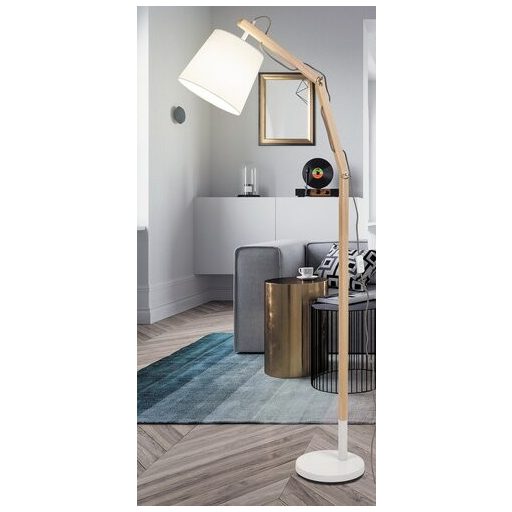 Rábalux Thomas Állólámpa E27 1x MAX 60W kapcsolóval IP20 fehér RAB4192