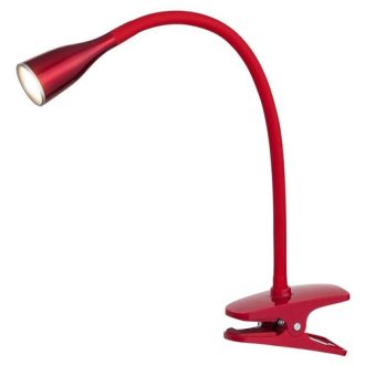   Rábalux Jeff Asztali lámpa LED 4,5W kapcsolóval 3000K IP20 bordó RAB4198