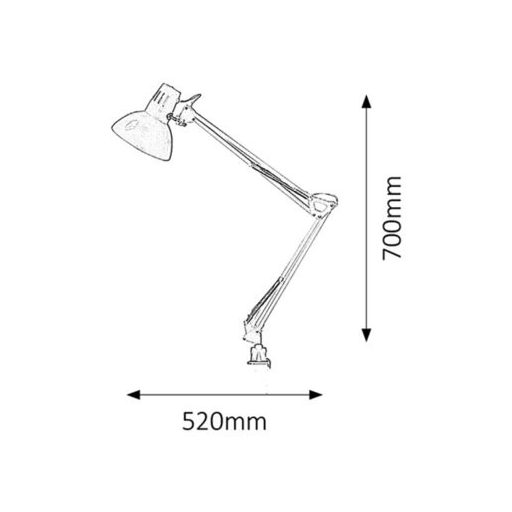 Rábalux Arno Beltéri lámpa  E27 1x MAX 60 - RAB4214