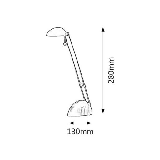 Rábalux Ronald Beltéri lámpa természetes fehér LED 5 - RAB4334