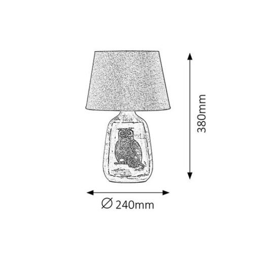 Rábalux Dora Beltéri lámpa  E27 1x MAX 40 - RAB4373