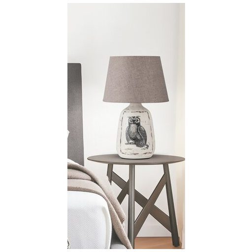 Rábalux Dora Éjjeli lámpa E27 1x MAX 40W vezetékes kapcsolóval IP20 fehér RAB4373