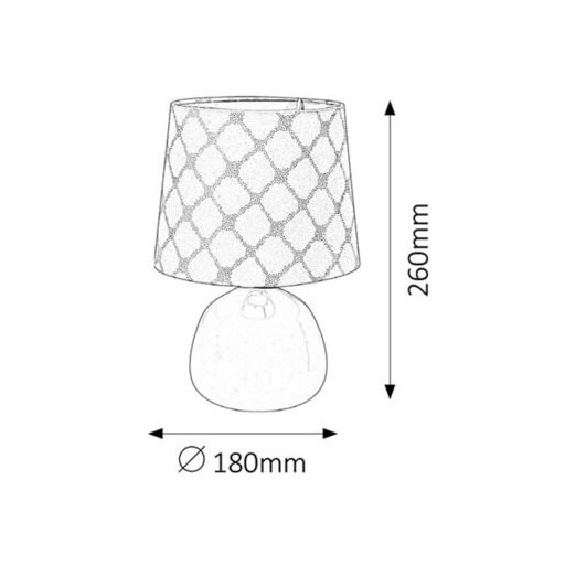 Rábalux Ellie Beltéri lámpa  E14 1x MAX 40 - RAB4380