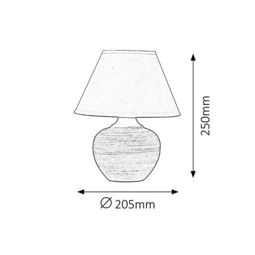 Rábalux Molly Beltéri lámpa  E14 1x MAX 40 - RAB4391