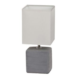   Rábalux Orlando Éjjeli lámpa E14 1x MAX 40W vezetékes kapcsolóval IP20 szürke RAB4458