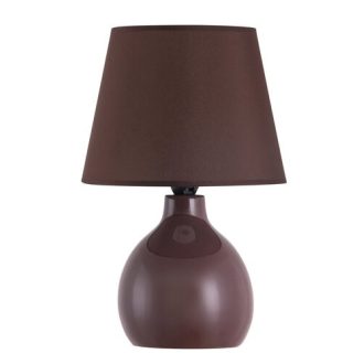   Rábalux Ingrid Éjjeli lámpa E14 1x MAX 40W kapcsolóval IP20 barna RAB4476