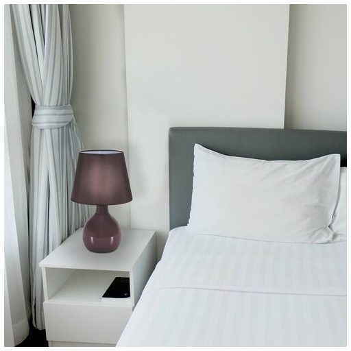 Rábalux Ingrid Éjjeli lámpa E14 1x MAX 40W kapcsolóval IP20 barna RAB4476