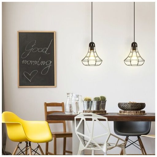 Rábalux Ramsey Függeszték E27 1x MAX 60W IP20 fekete RAB4649
