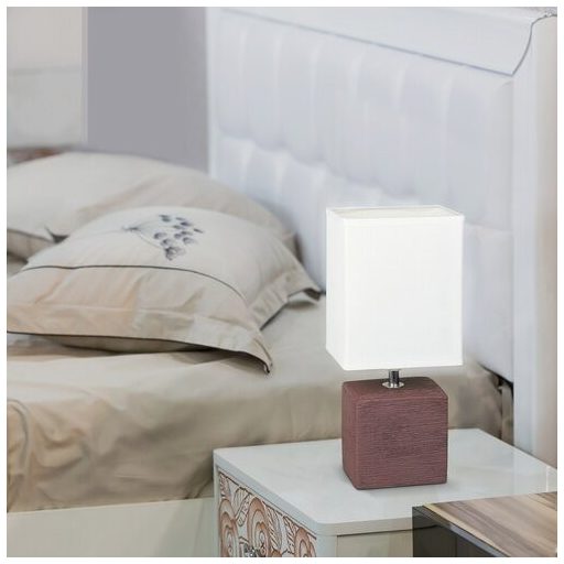 Rábalux Orlando Éjjeli lámpa E14 1x MAX 40W vezetékes kapcsolóval IP20 wenge RAB4928