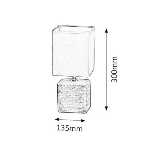 Rábalux Orlando Beltéri lámpa  E14 1x MAX 40 - RAB4930