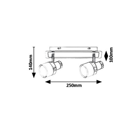 Rábalux Harold Beltéri lámpa természetes fehér LED 10 - RAB5022