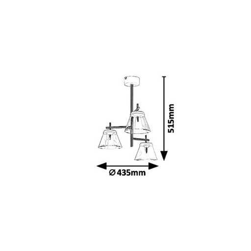Rábalux Aviana Beltéri lámpa természetes fehér LED 18 - RAB5031
