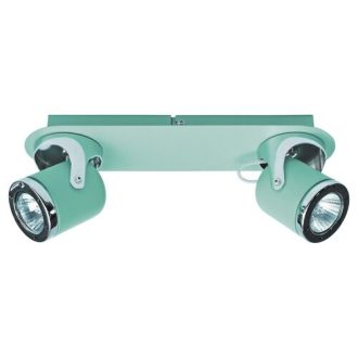 Rábalux April Spotlámpa GU10 2X MAX 5W IP20 menta RAB5034