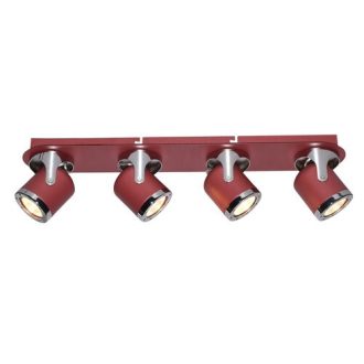 Rábalux April Spotlámpa GU10 4X MAX 5W IP20 piros RAB5040